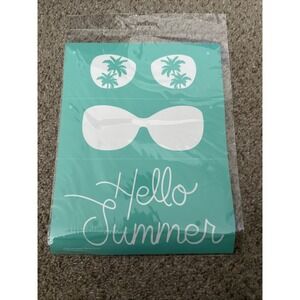 Chalk‎ Couture Hello Summer B191112 Sign Retired Transfer Stencil New 8x10 Size